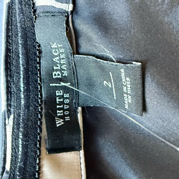 White House Black Market Strapless Black and champagne Dress - Picture 6 of 6